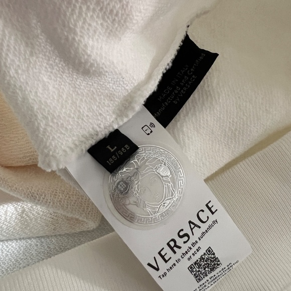 AUTHENTIC new VERSACE runway PULLOVER sz L - Picture 10 of 11